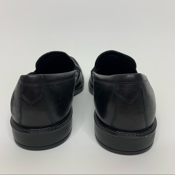 ECCO Vitrus Men’s Solid Black Slip On Rounded Almond Toe Loafers Size EU46 US 12 - Picture 8 of 15